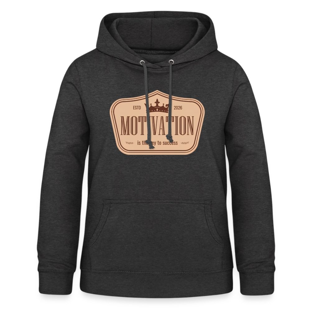 Motivations Hoodie Woman - charcoal grey