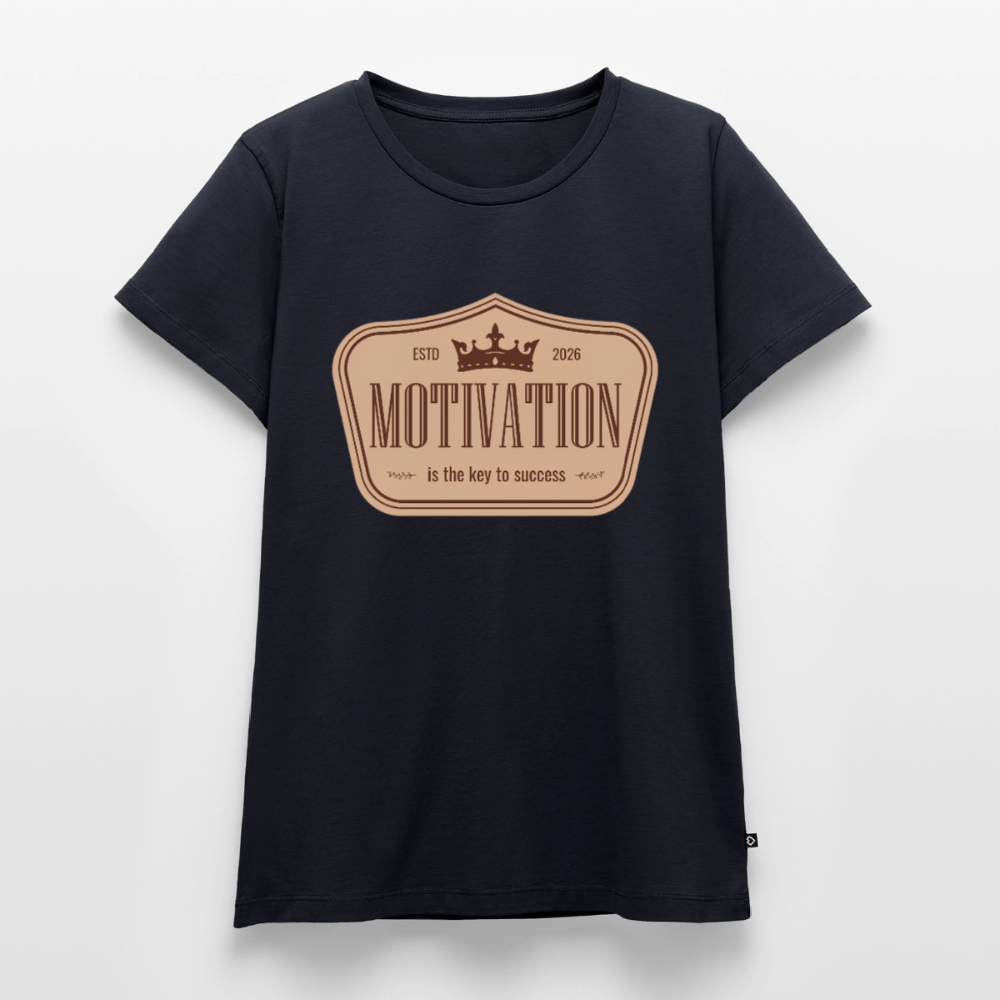 Motivations Premium T-Shirt Woman - navy