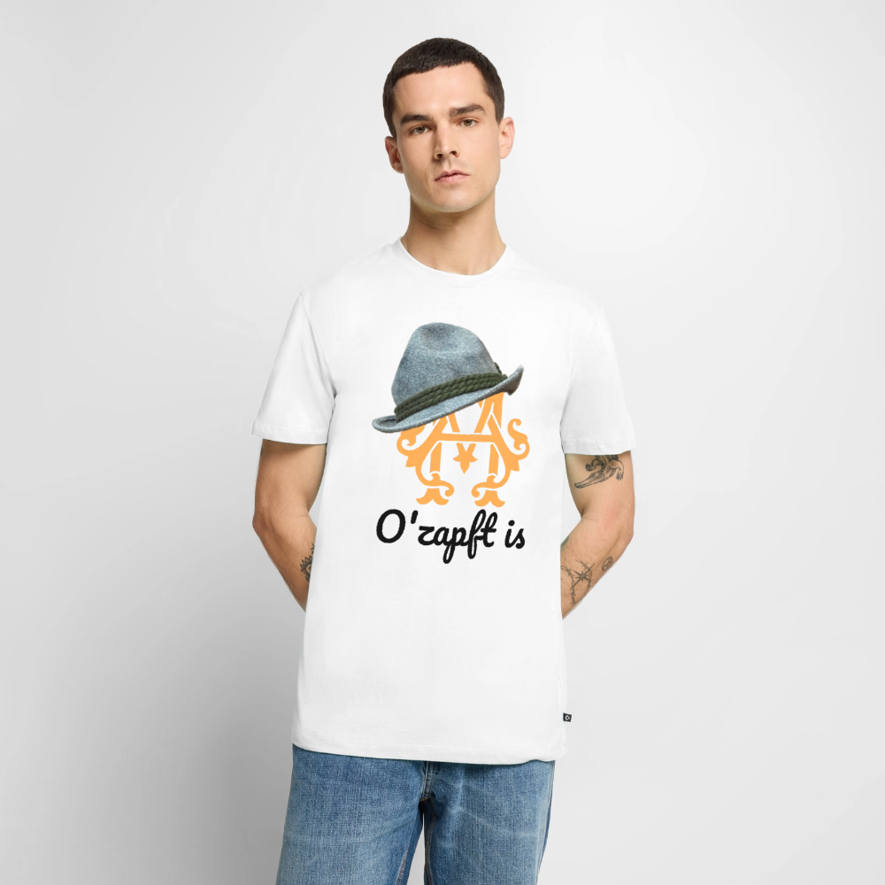 O´zapft is Premium T-Shirt - white