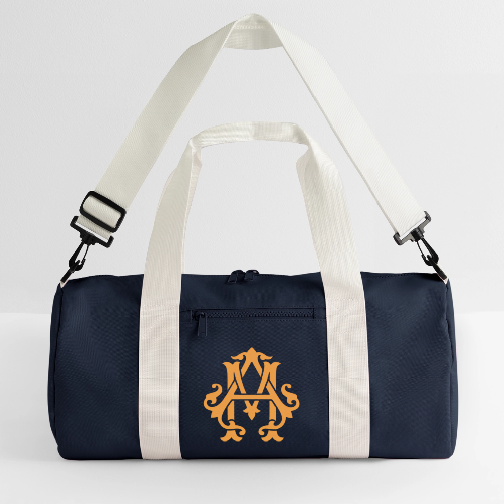 Gym Mausi Duffel Bag - french navy/off white