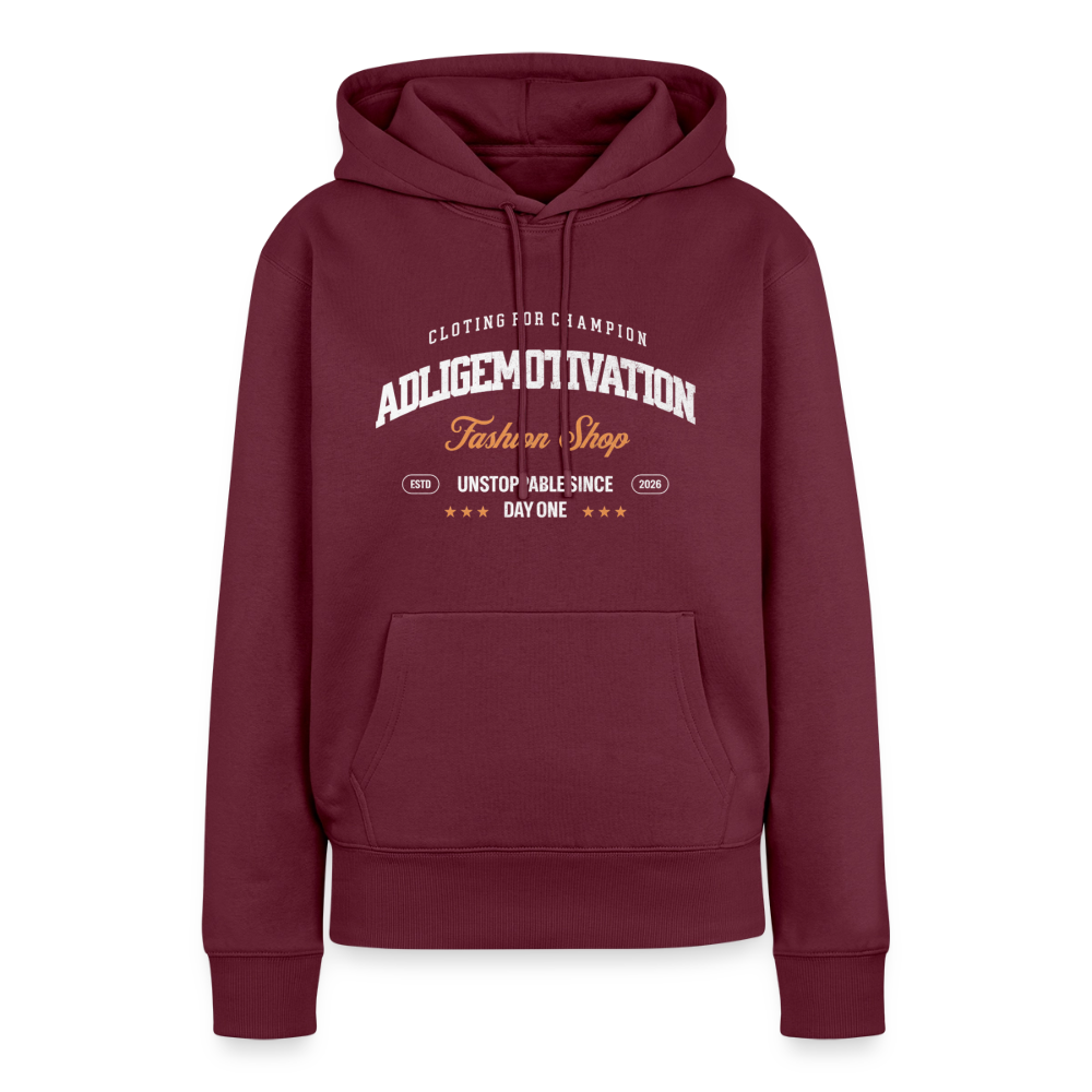 CLOTING FOR CHAMPION Premium Hoodie - burgundy