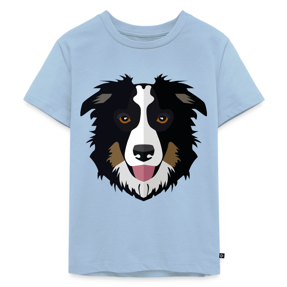Hund Premium Kinder T-Shirt - light blue