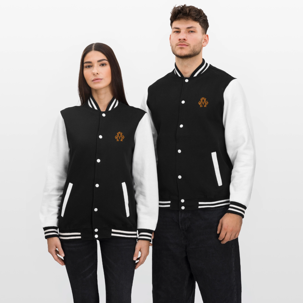 adligemotivations Logo College Jacke - black/white