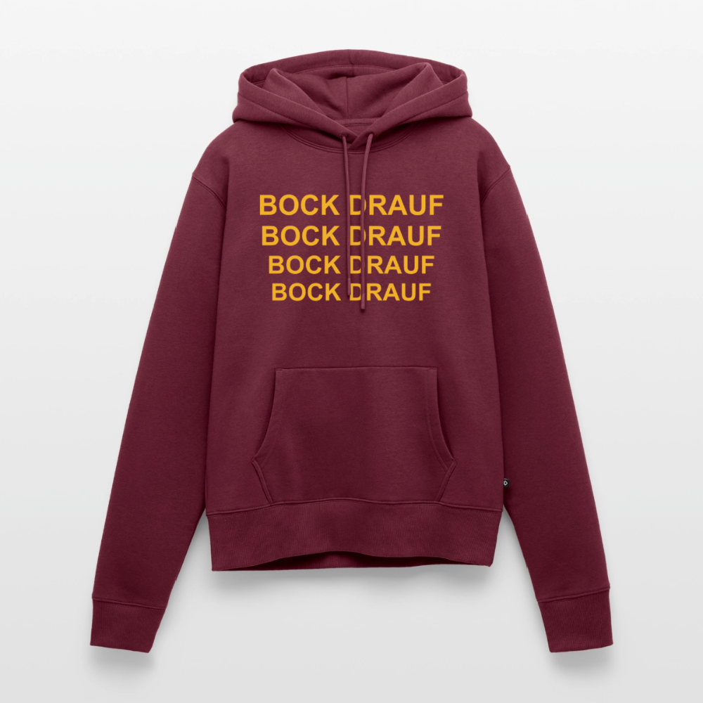 BOCK DRAUF Premium Hoodie Woman - burgundy