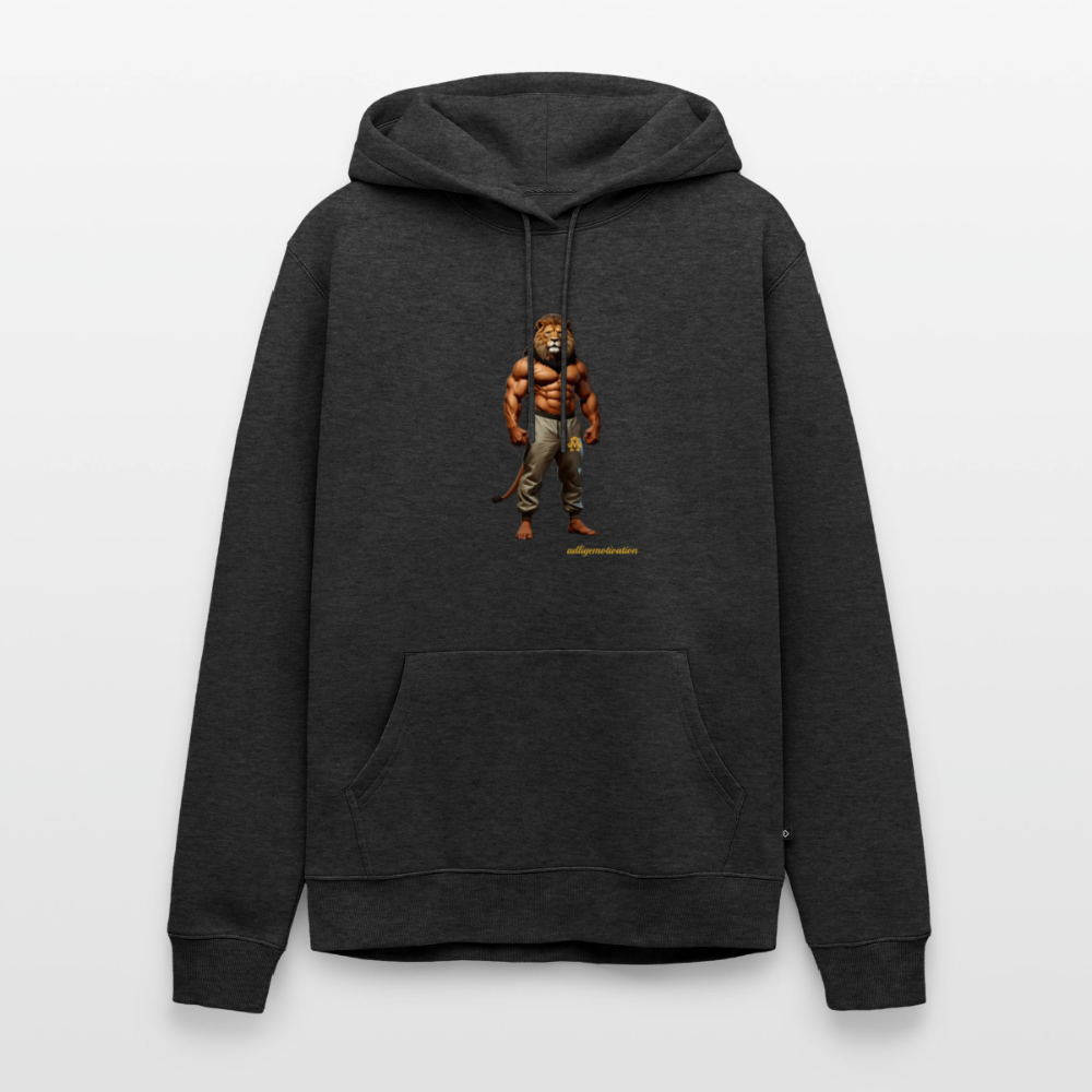 Löwenmann Motivations Premium Hoodie - heather anthracite