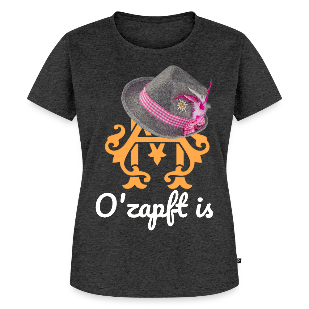 O´zapft is Premium T-Shirt - heather anthracite