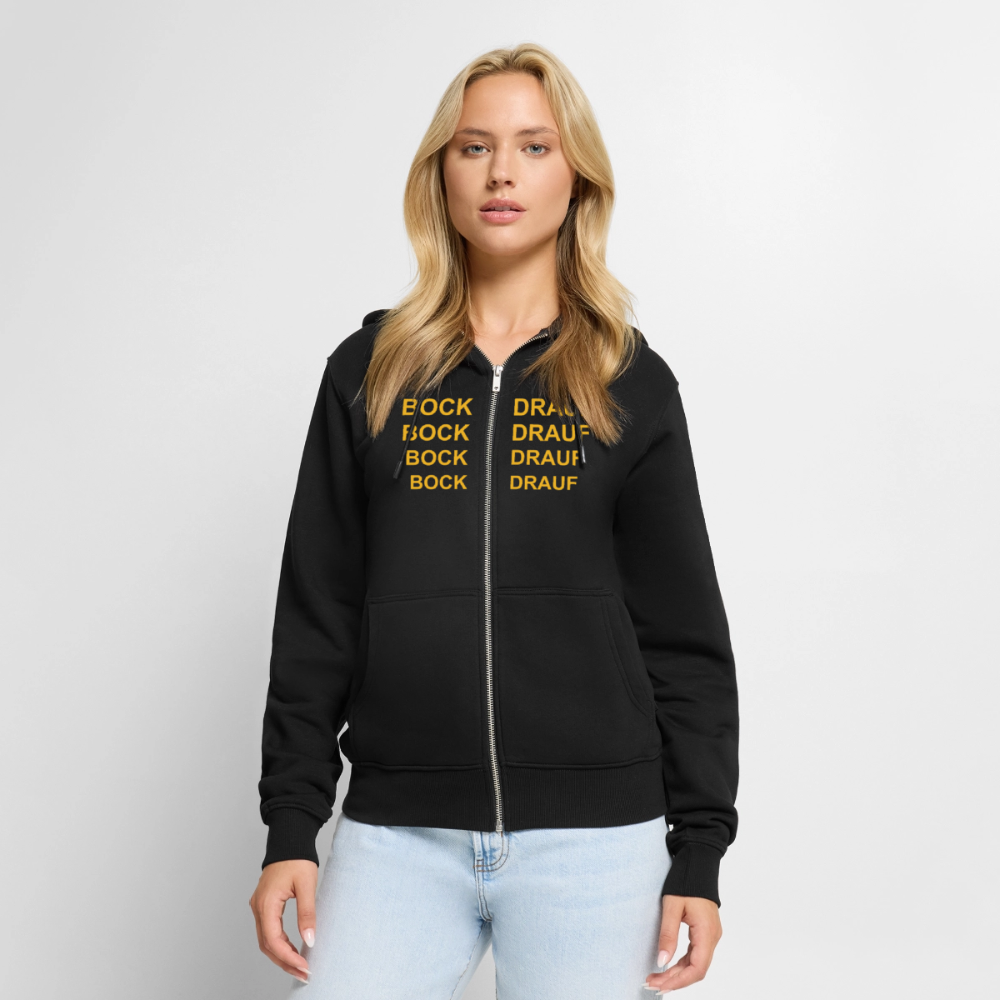 BOCK DRAUF Premium Sweatjacke - black