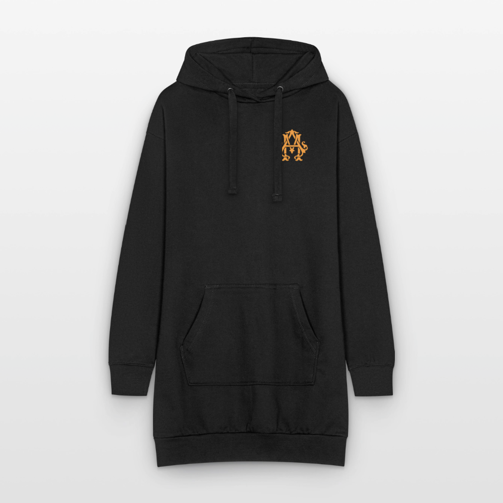 adligemotivations Logo Hoodie-Kleid - black