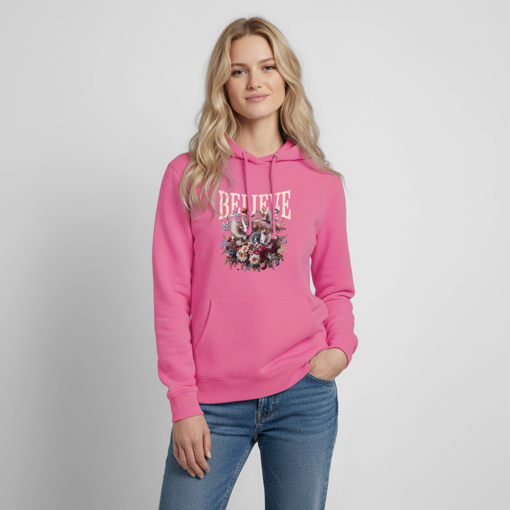 BELIEVE Hoodie - pink