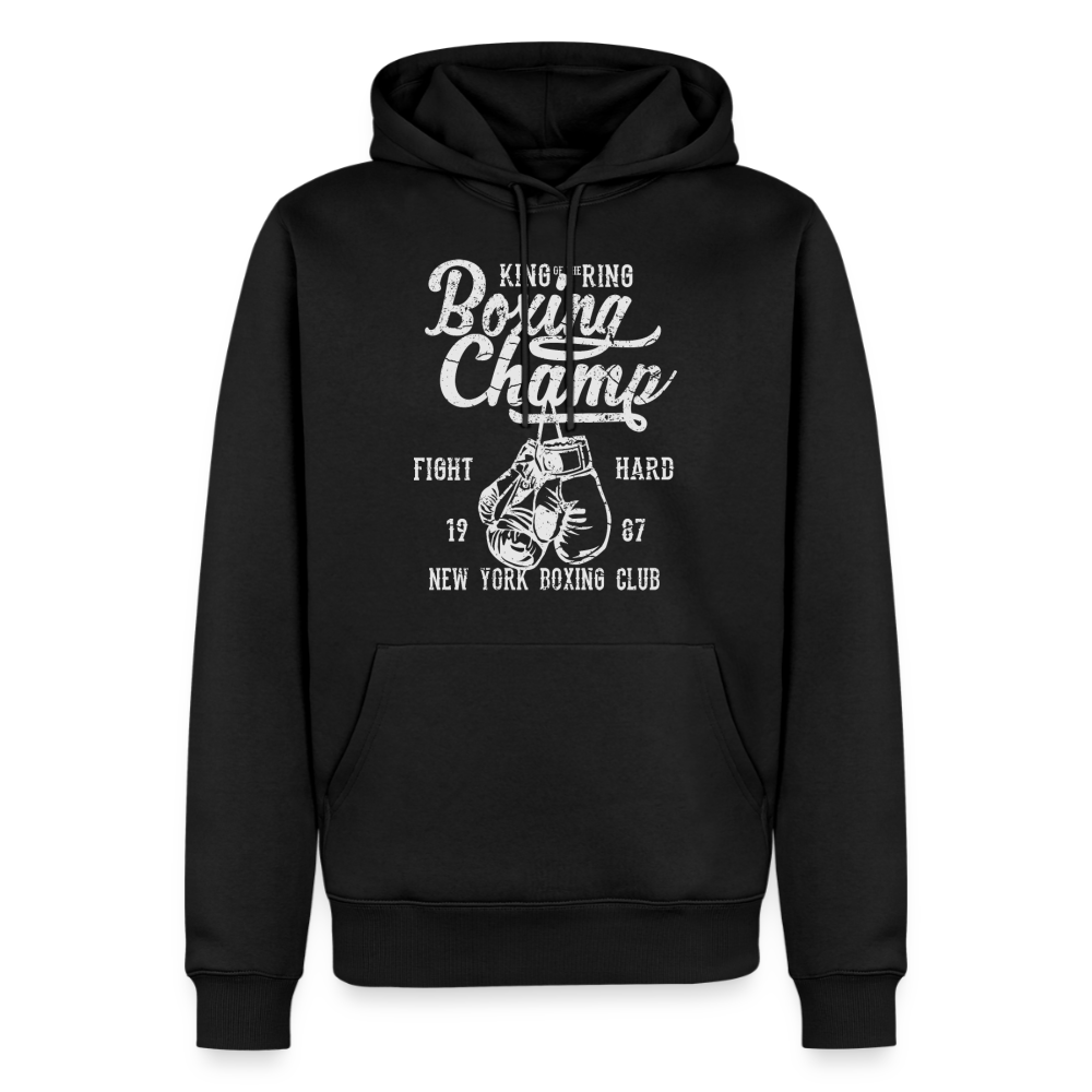 Boxing Champ Premium Hoodie - black