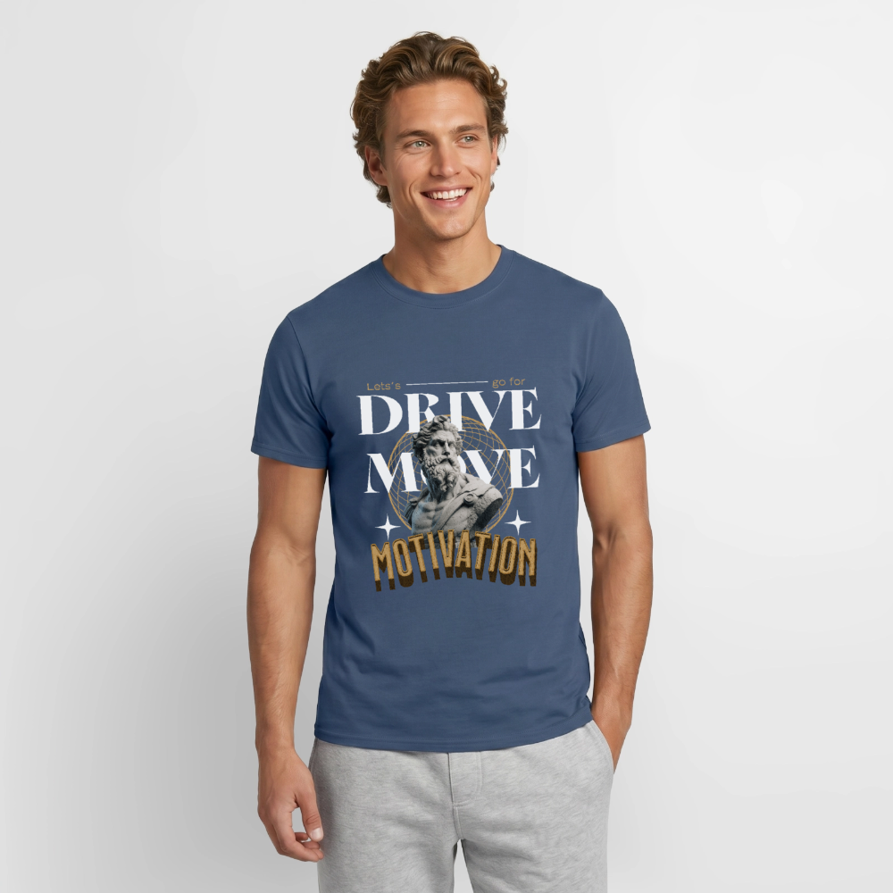 Motivation T-Shirt - dark denim