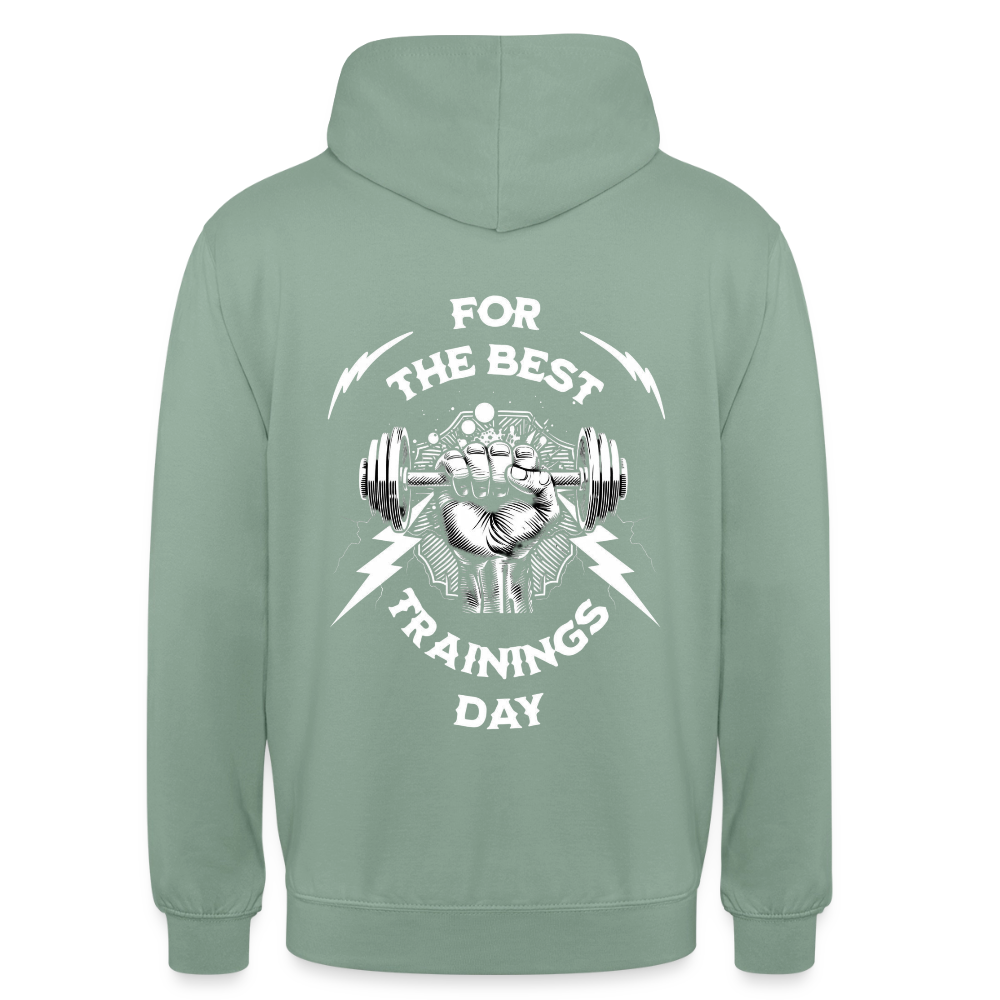 FOR THE BEST Hoodie - steel green