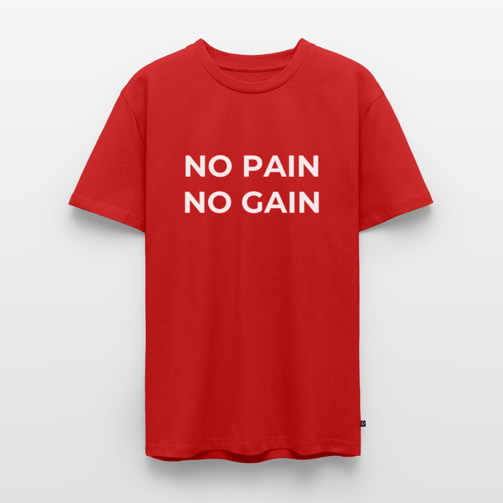 NO PAIN NO GAIN T-Shirt - red