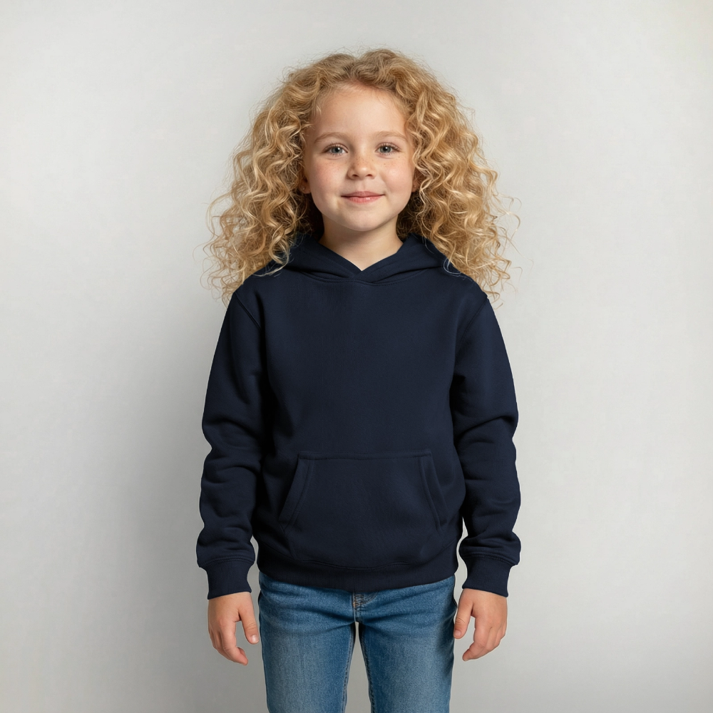 Bauernhof Kinder Hoodie - navy