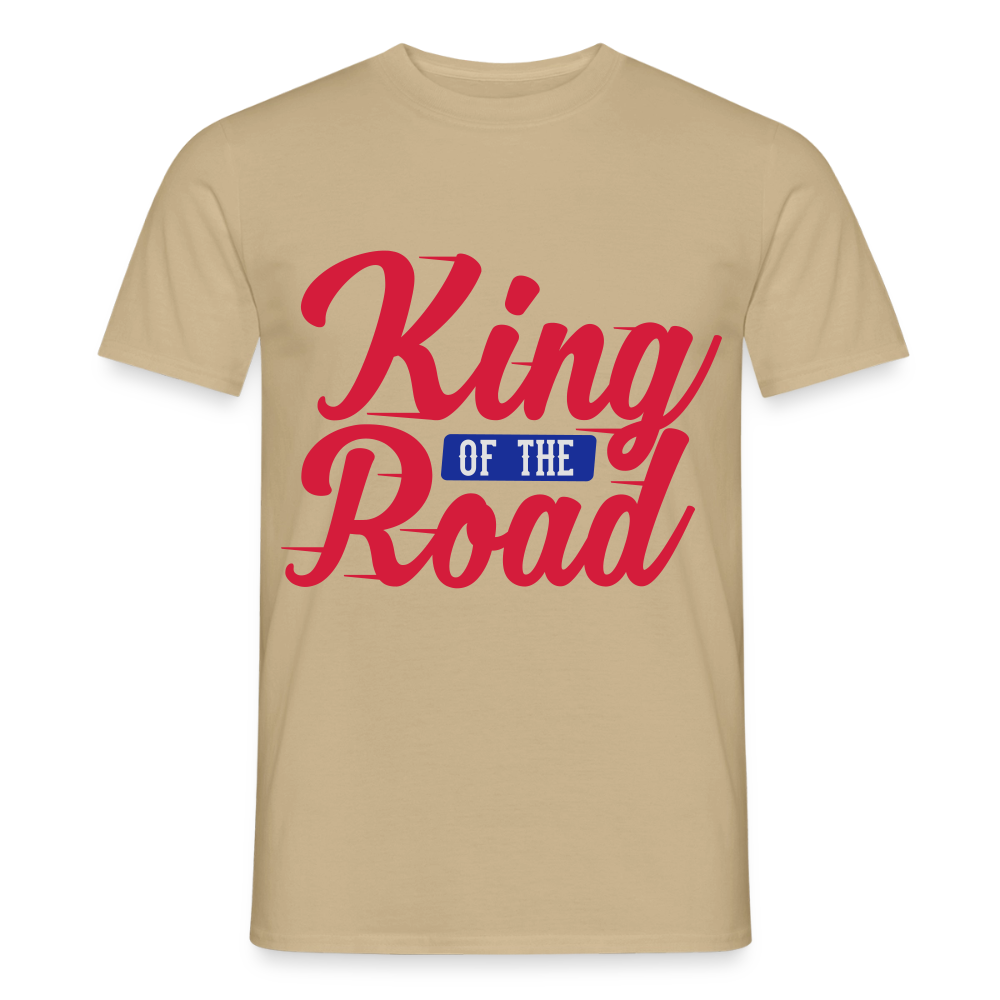 King of the Road T-Shirt - sand beige