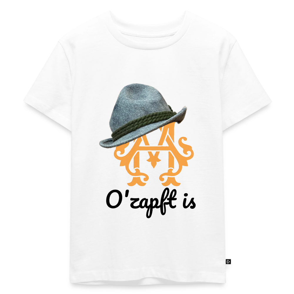 O´zapft is T-Shirt - white