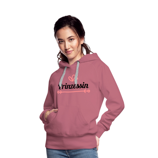 Prinzessin Premium Hoodie - mauve