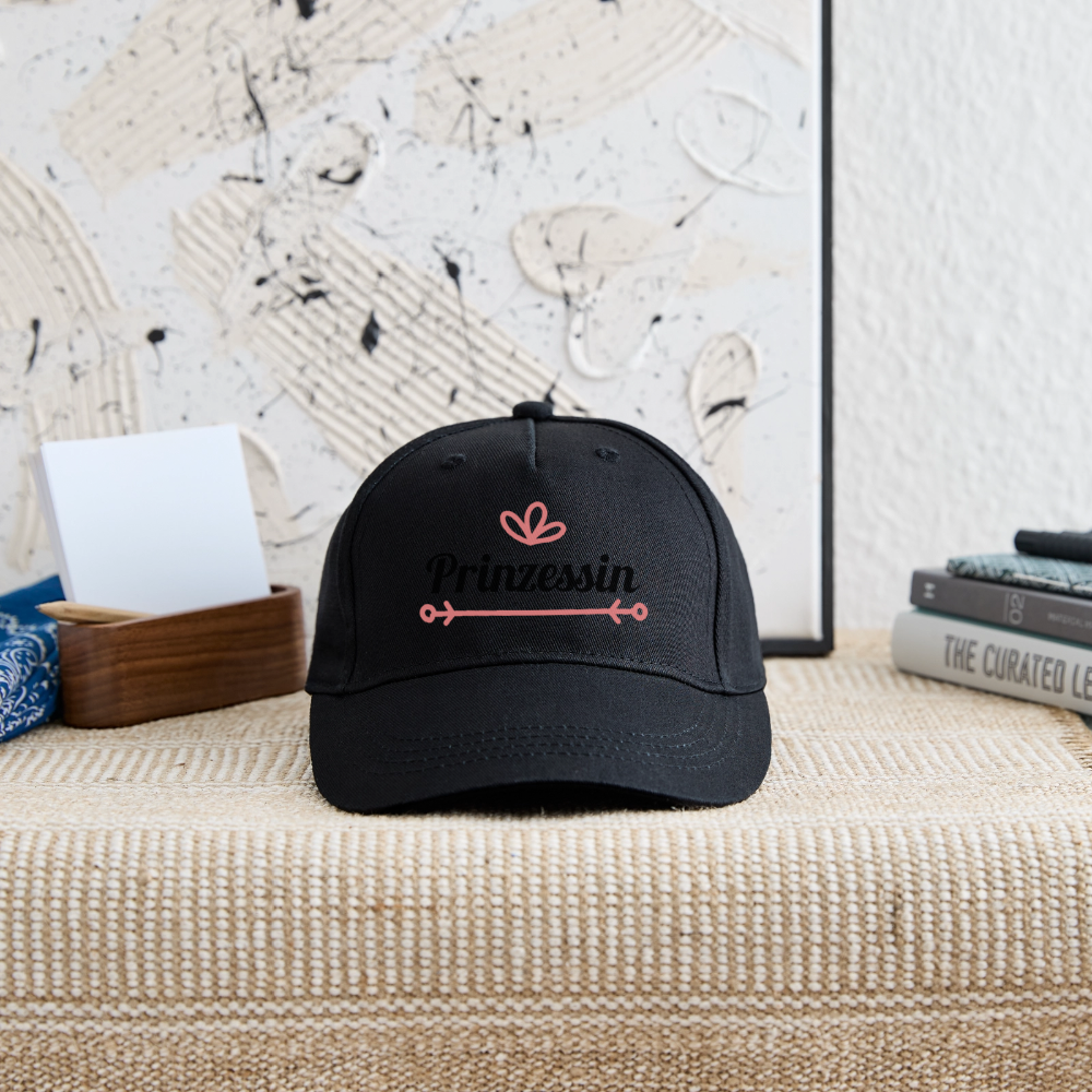 Prinzessin Kinder Cap - black