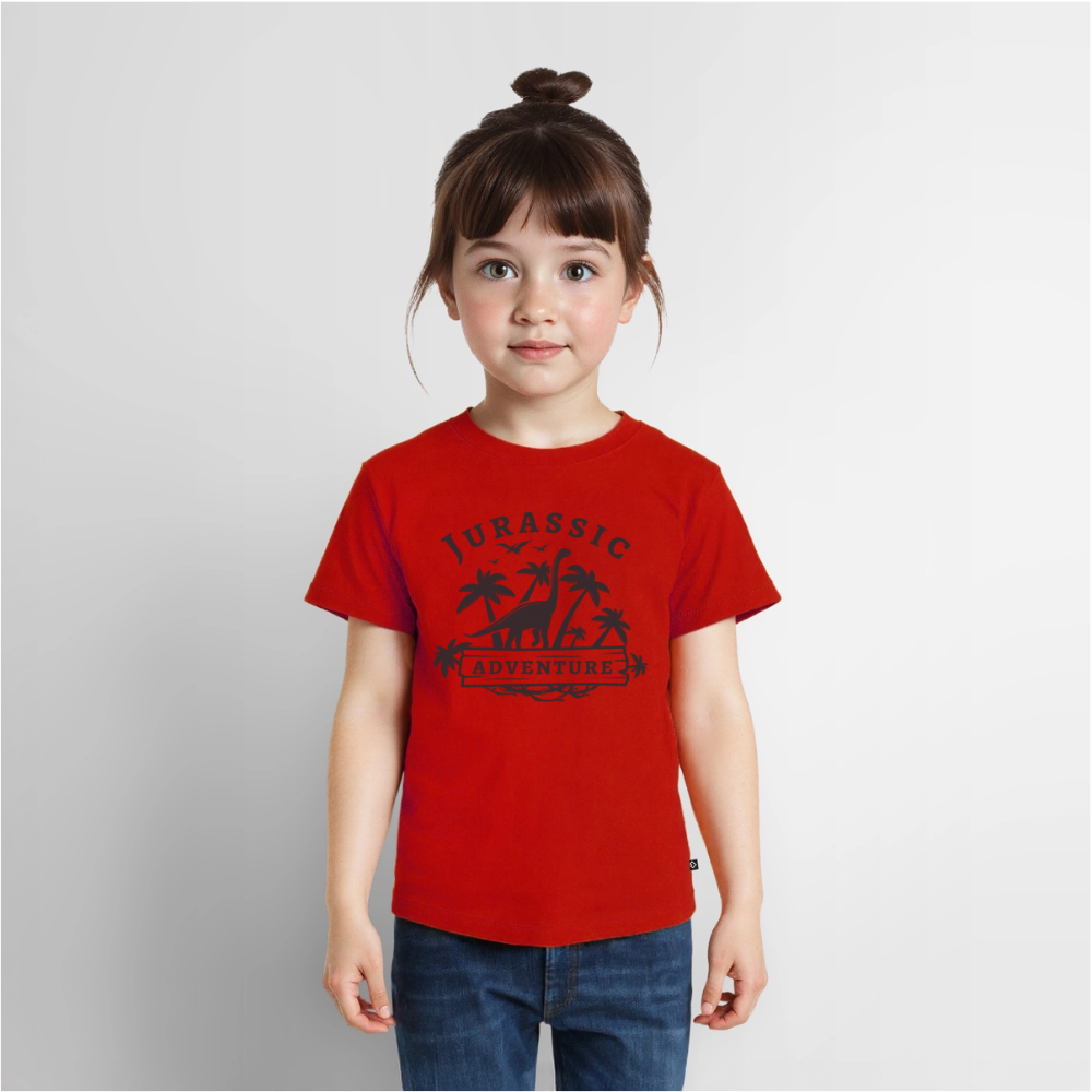 Dinosaurier Premium Kinder T-Shirt - red