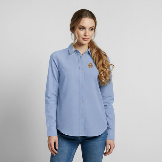 adligemotivation Oxford Hemd - carolina blue