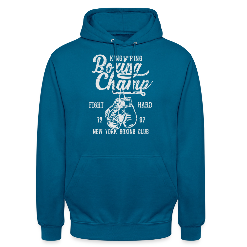 Boxing Champ Hoodie - deep sea blue 