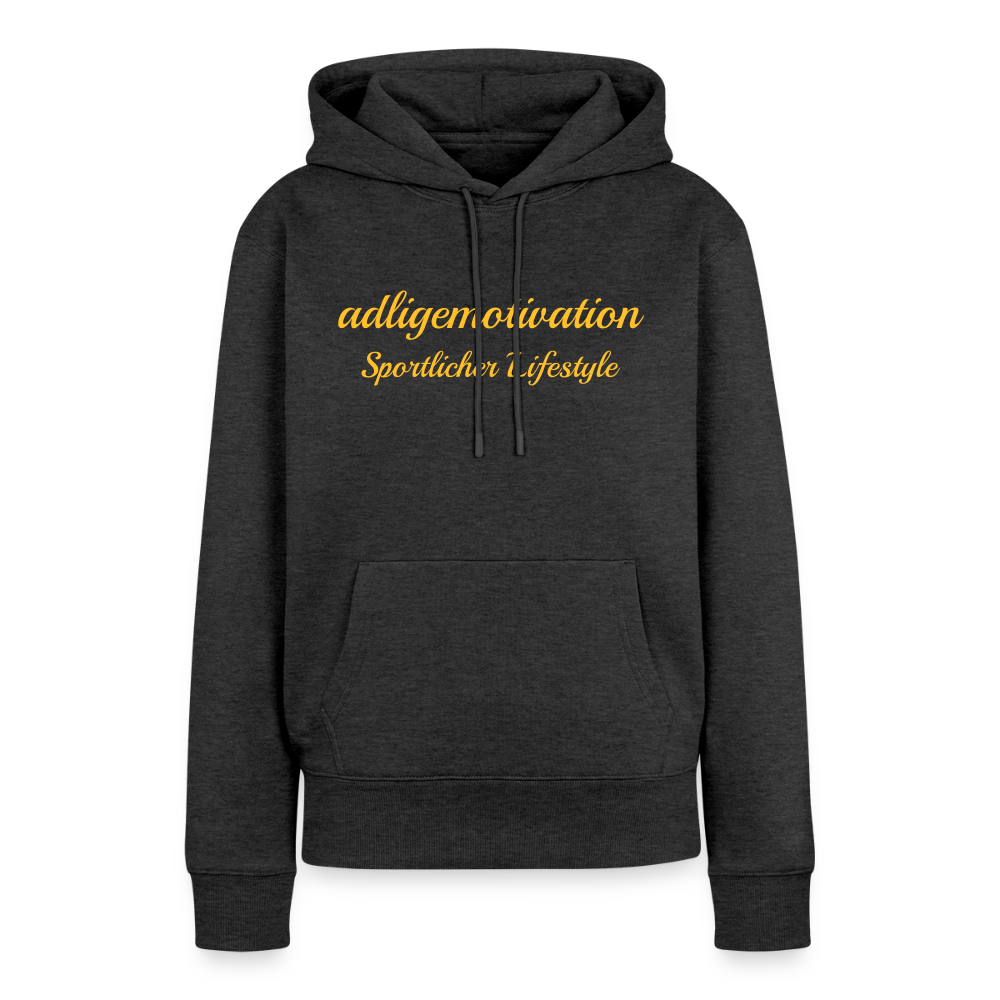 Sportlicher Lifestyle Premium Hoodie - heather anthracite