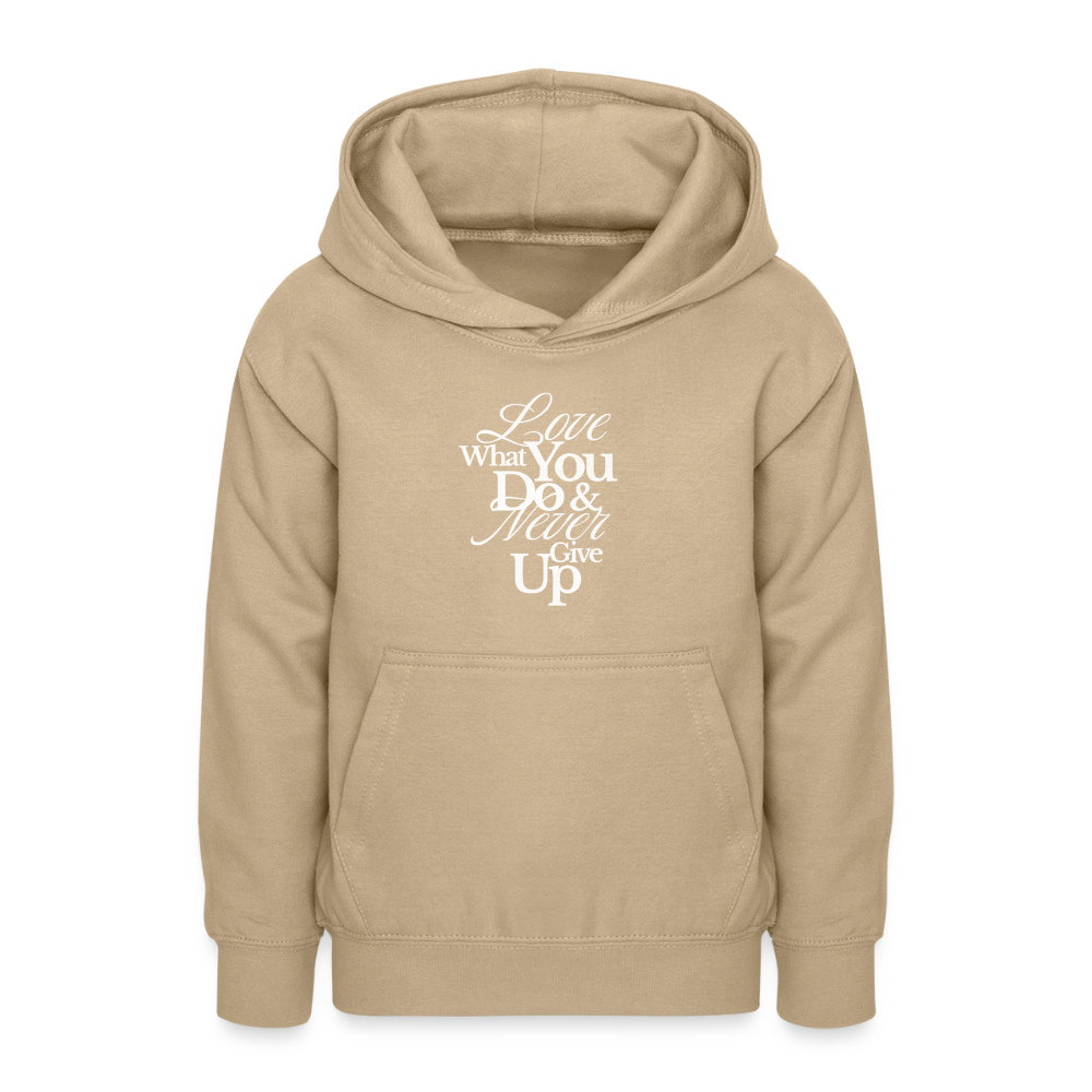 Love What You Do Hoodie - sand