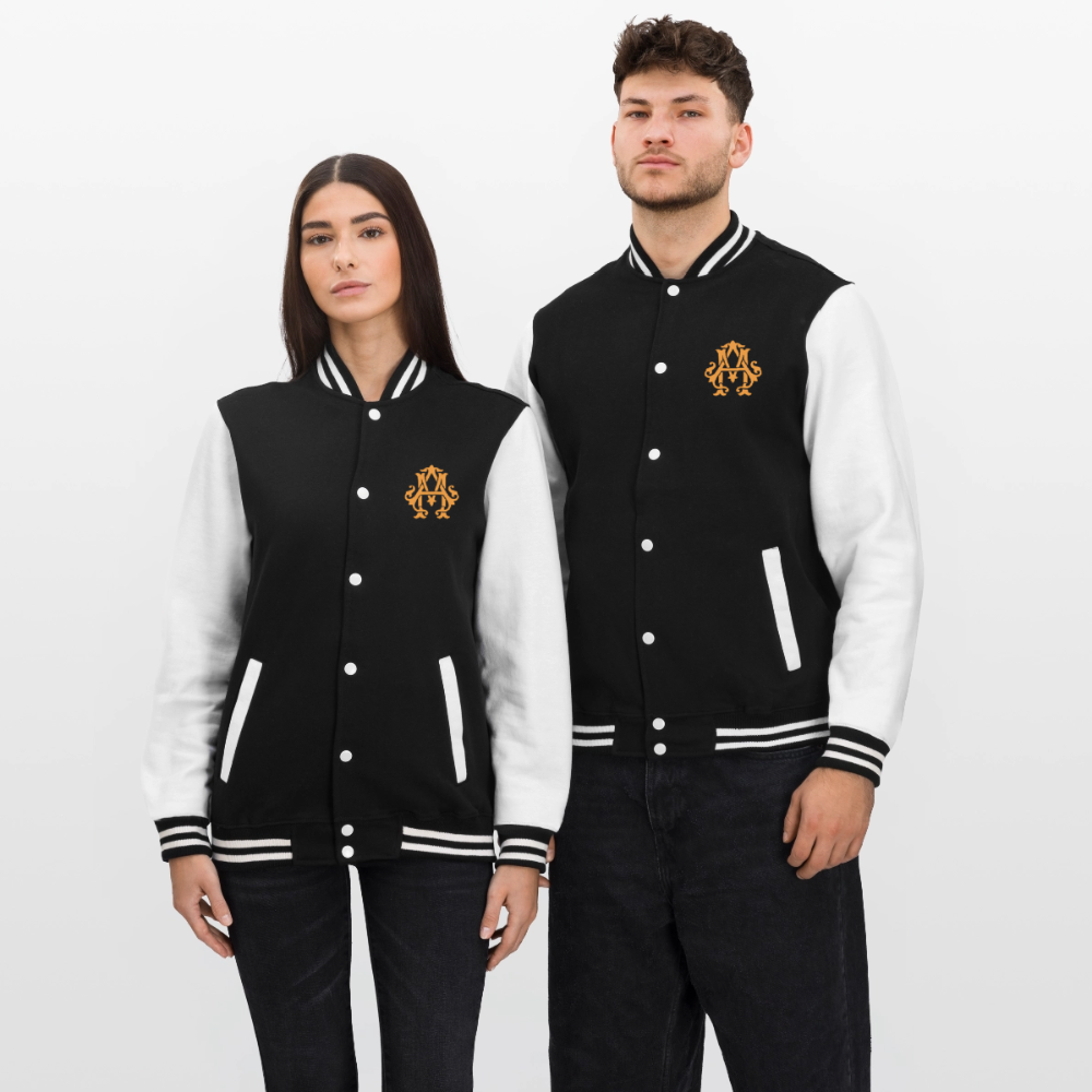 adligemotivations Logo College Jacke - black/white