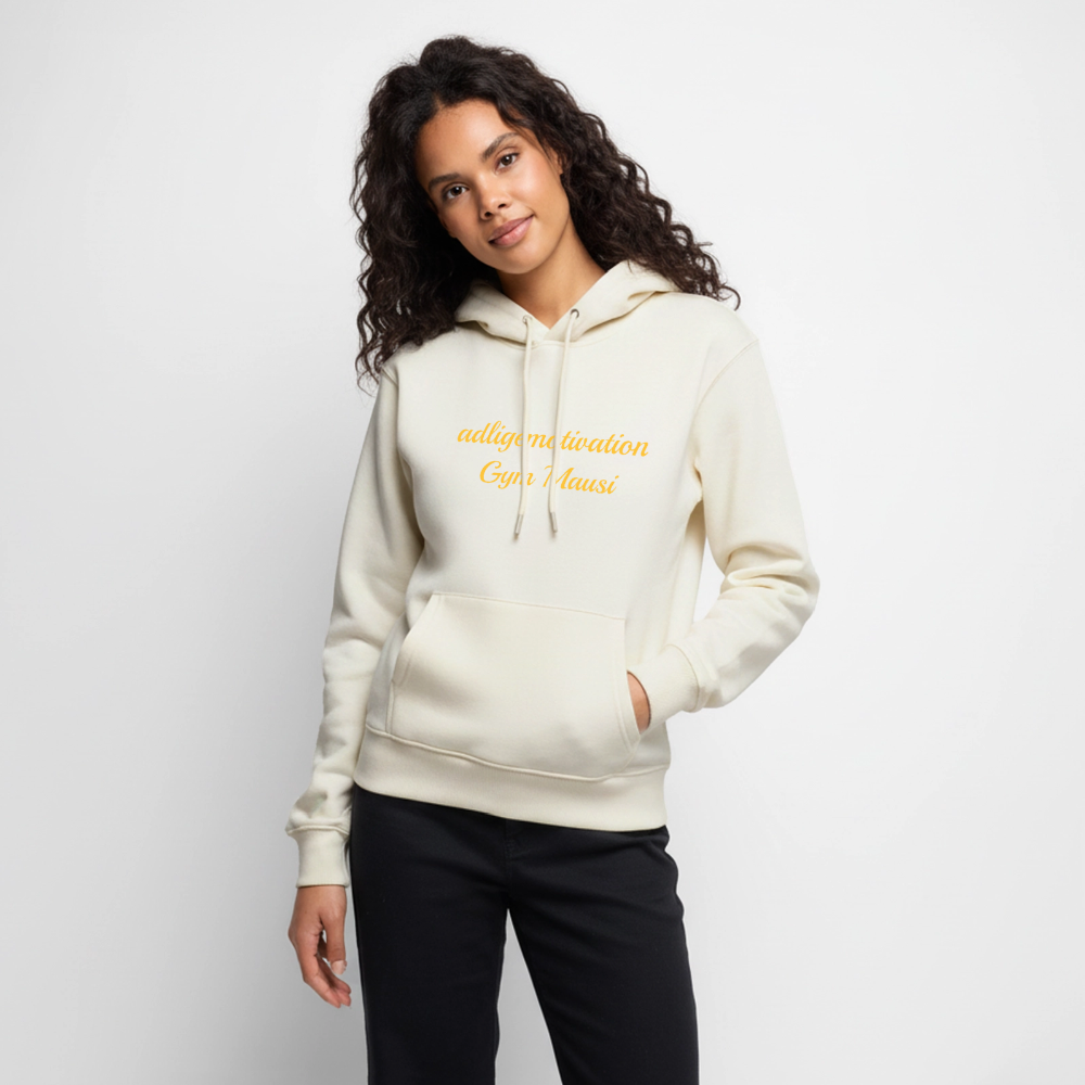 Gym Mausi Premium Hoodie - off white