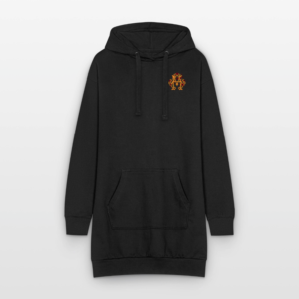 adligemotivation Hoodie-Kleid - black
