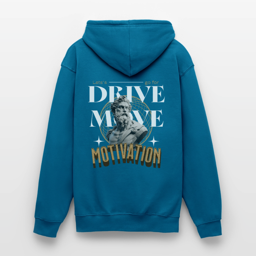 Motivation Hoodie - deep sea blue 