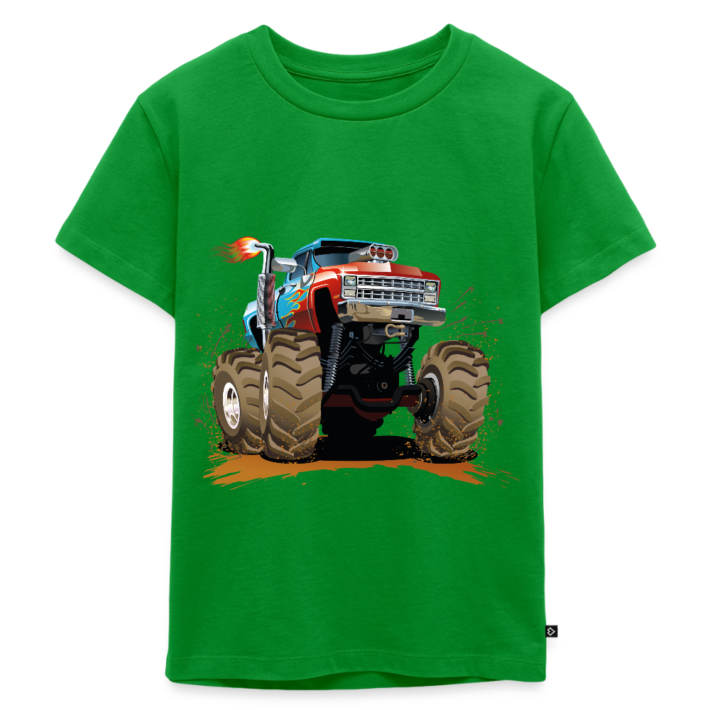 Monstertruck Premium Kinder T-Shirt - green