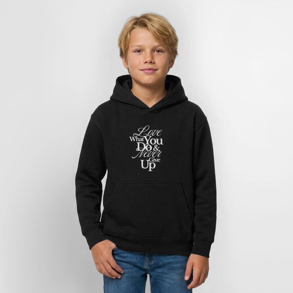 Love What You Do Hoodie - black