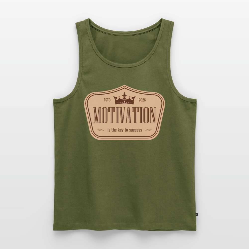 Motivations Premium Tank Top - khaki