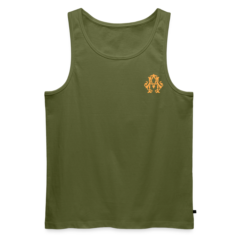 adligemotivations Logo Premium Tank Top - khaki
