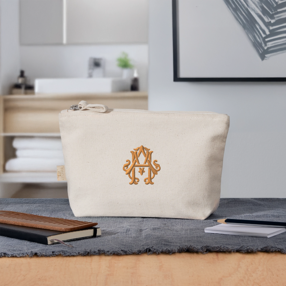 adligemotivations Premium Logo Kosmetiktasche - nature