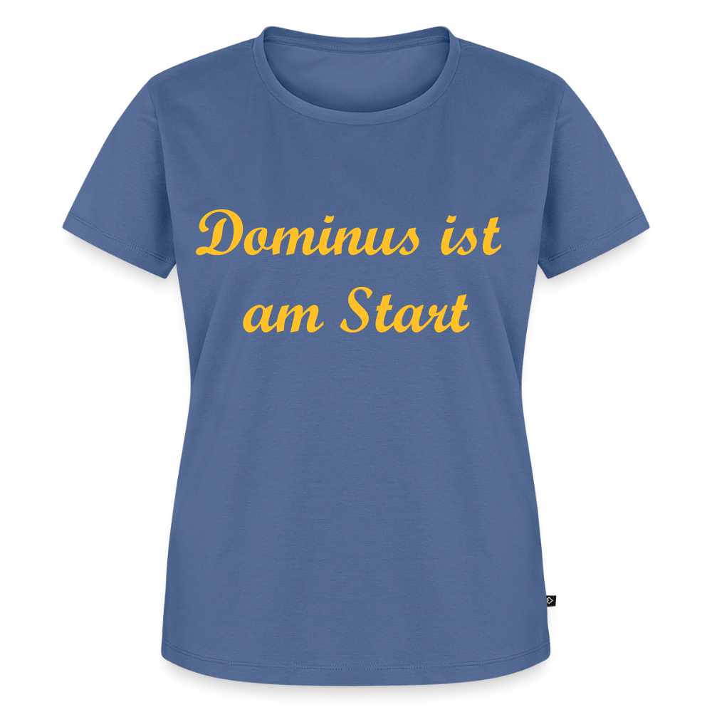 Dominus ist am Start Premium T-Shirt Woman - stone blue