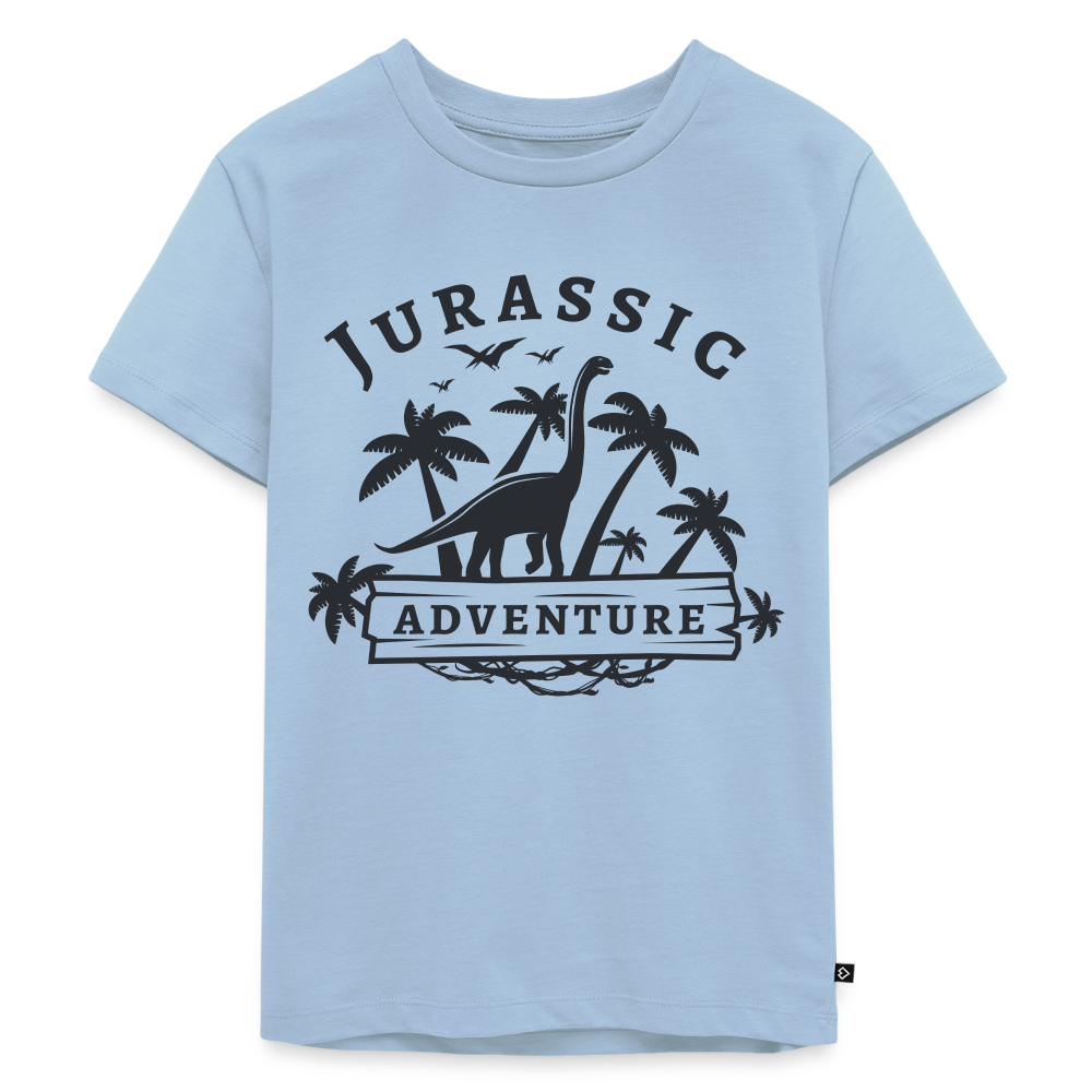 Dinosaurier Premium Kinder T-Shirt - light blue