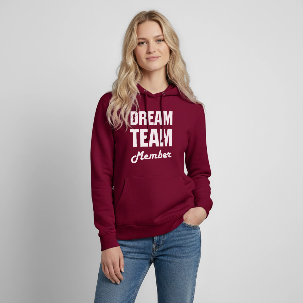 Dreamteam Hoodie - bordeaux