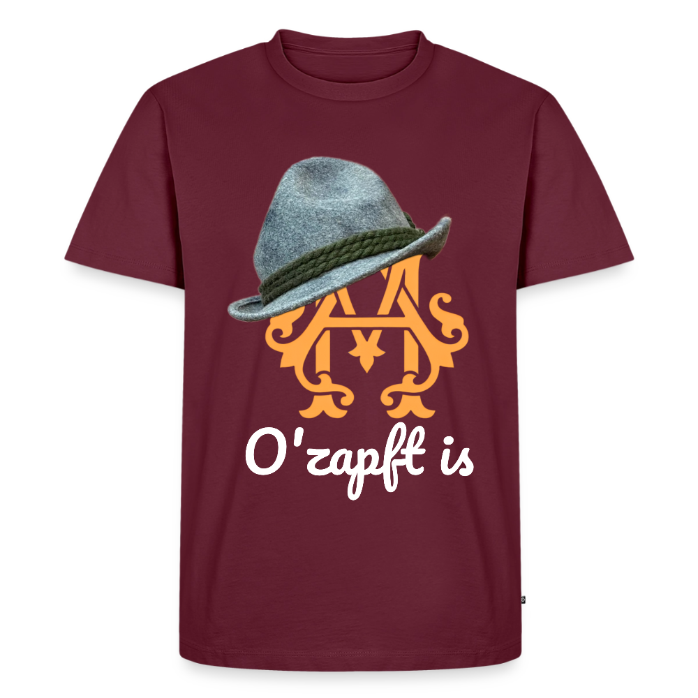 O´zapft is Premium T-Shirt - burgundy