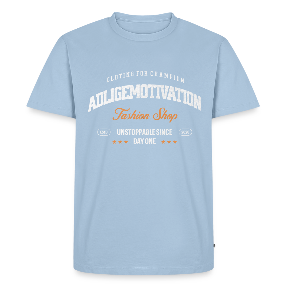 CLOTING FOR CHAMPION Premium T-Shirt - light blue