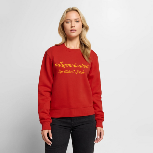 Sportlicher Lifestyle Premium Sweatshirt - red