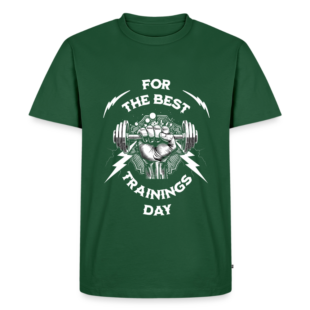 FOR THE BEST Premium T-Shirt - bottle green