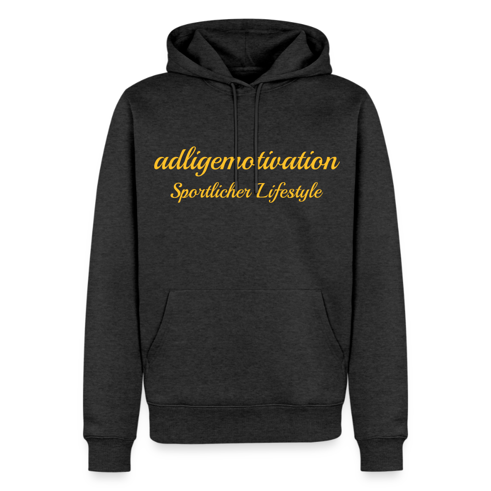 Sportlicher Lifestyle Premium Hoodie - heather anthracite