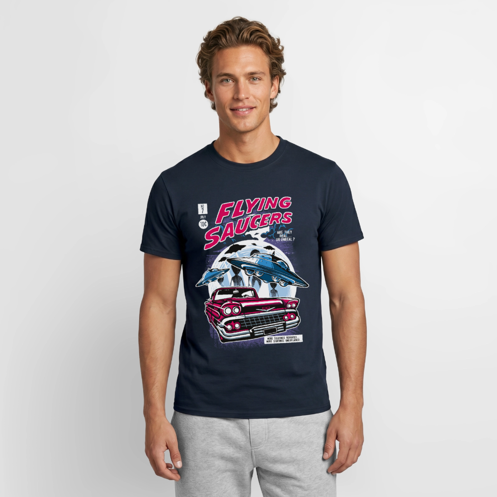 FLYING SAUCERS  T-Shirt - navy