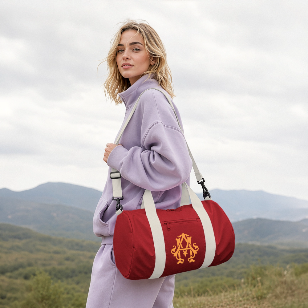 Gym Mausi Duffel Bag - classic red/off white