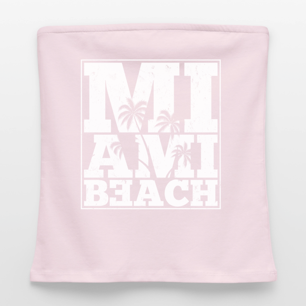 MIAMI BEACH Premium Bandeau Top - powder pink
