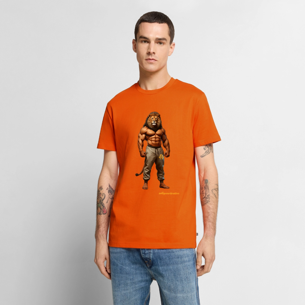 Löwenmann  Premium T-Shirt - orange 