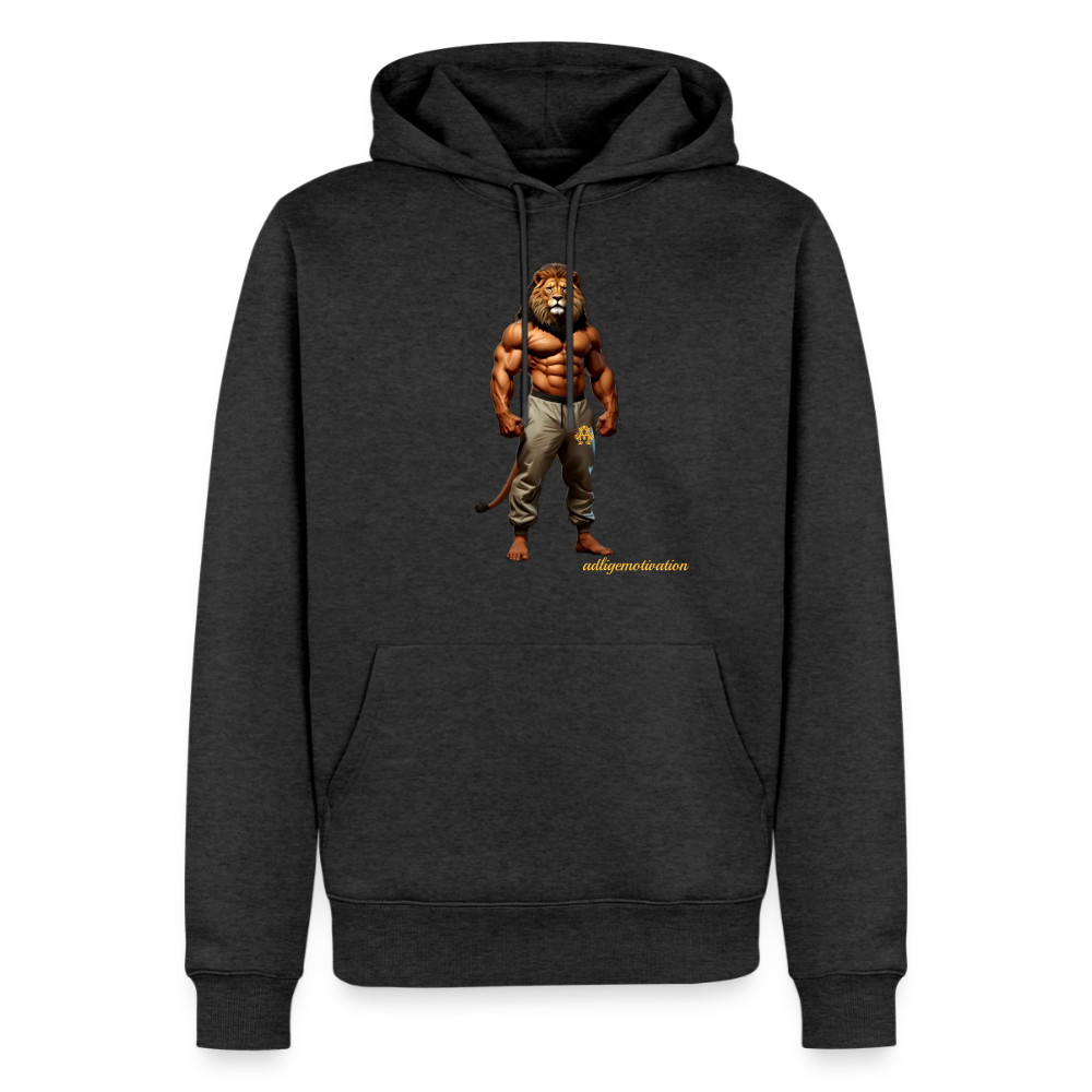 Löwenmann Premium Hoodie - heather anthracite