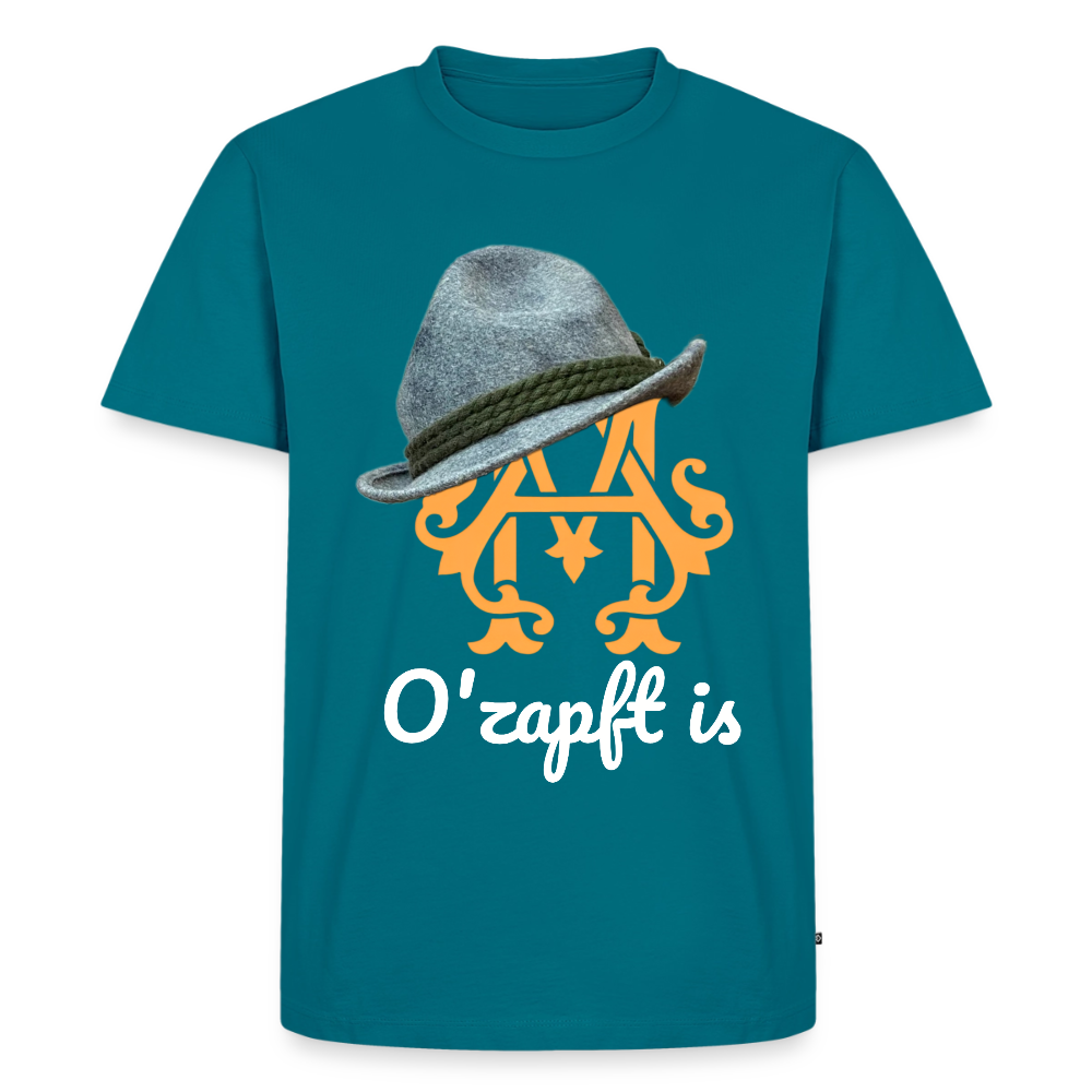 O´zapft is Premium T-Shirt - petrol
